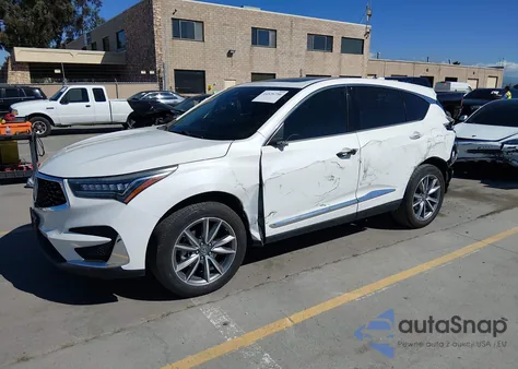 2020 Acura Rdx Technology Package из США, поврежденный, VIN 5J8TC1H50LL008159